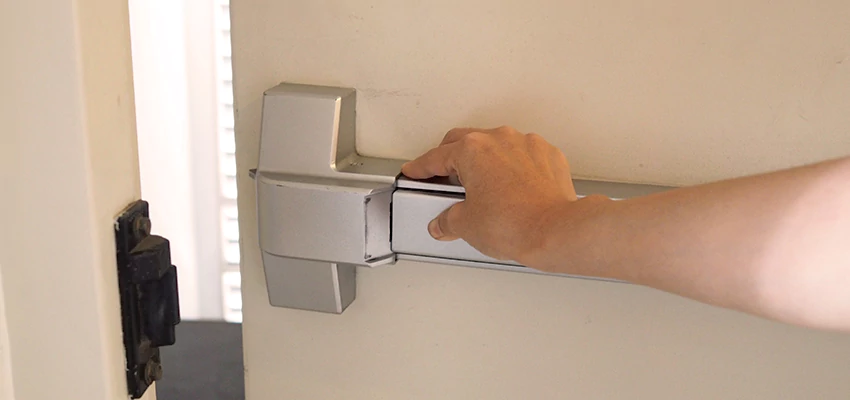 Roller Gate Panic Bar Installation in Westmont, California